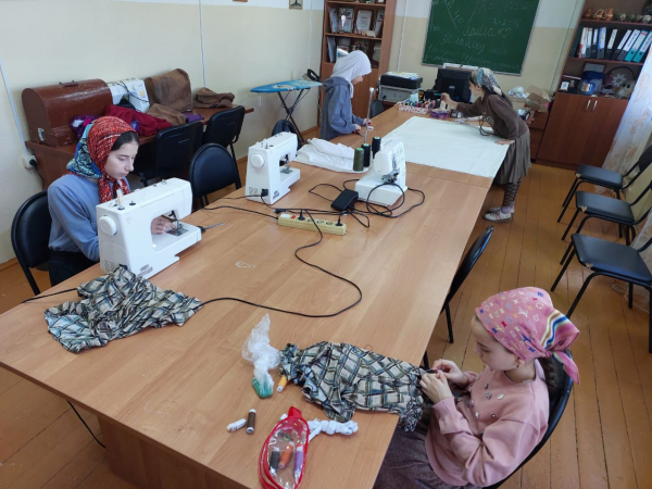 "Раскрой и пошив сорочки". — Дом детского творчества Гудермесского муниципального района